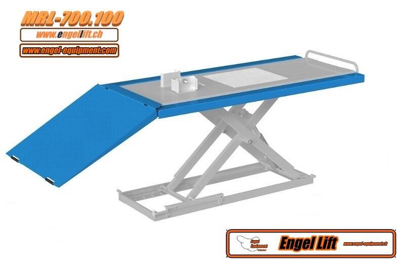 ENGELLIFT MRL-700.100 ; ÉLÉVATEUR DE TRIKE, QUADLIFT, SIDE-BY-SIDE, ÉLÉVATEUR D'ENGINS À MOTEUR, ÉLÉVATEUR DE TRACTEURS À GAZON. (2)