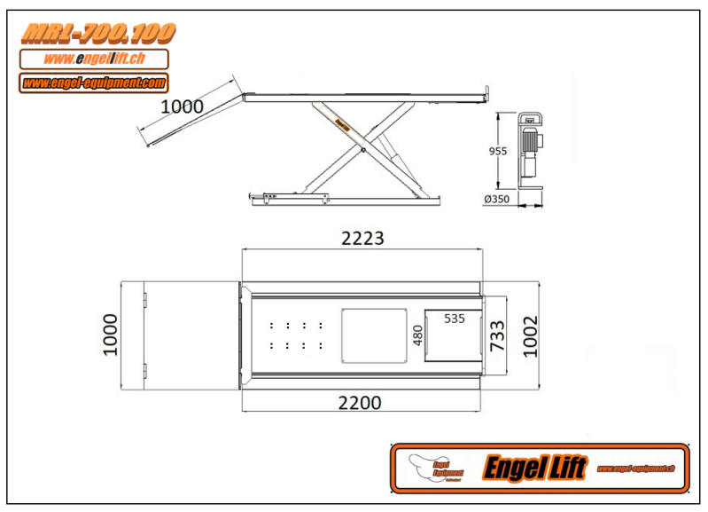 Engellift MRL-700.100:Zeichnung
