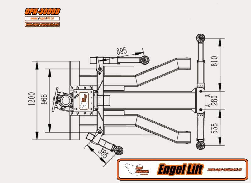 Engellift OPH-3000D Zeichnung-2