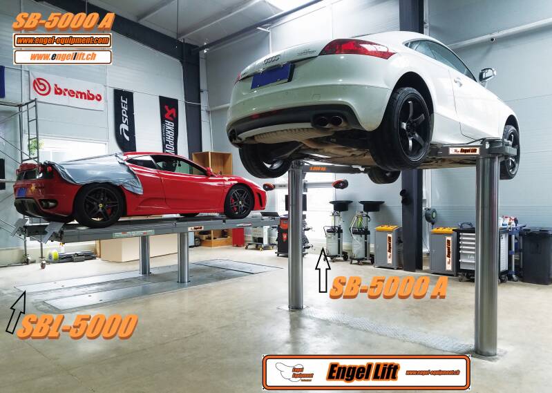 Engellift SBL-5000 -& Engellift SB-5000 A im Einsatz.