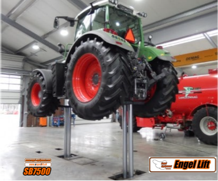 ENGELLIFT SB7500 : PONTS ÉLÉVATEURS À VÉRIN DE 7.500 KG (CHAQUE VÉRIN) pour montage au sol. -3