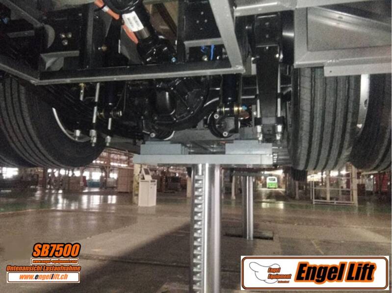 ENGELLIFT SB7500 : PONTS ÉLÉVATEURS À VÉRIN DE 7.500 KG (CHAQUE VÉRIN) pour montage au sol. -6