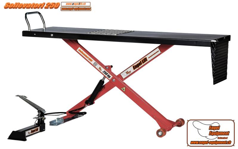 Engellift Sollevatori 250.1 mit Fusspumpe