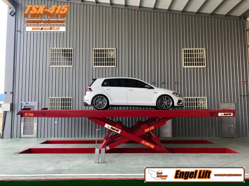 Engellift TSX-415, 15 Tonnen Truck & NFZ Scheren Hebebühne