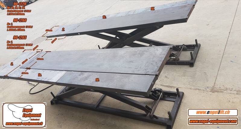 Engellift UTV-1200:Zubehör komplett list