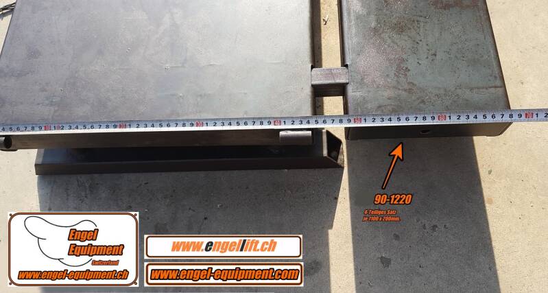 Engellift UTV-1200: Plattform verbreiterung -1