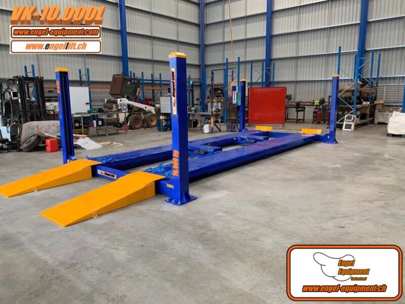 Engellift VK-10.000L ; Ponts élévateurs spéciaux à quatre colonnes pour camions et véhicules utilitaires -2