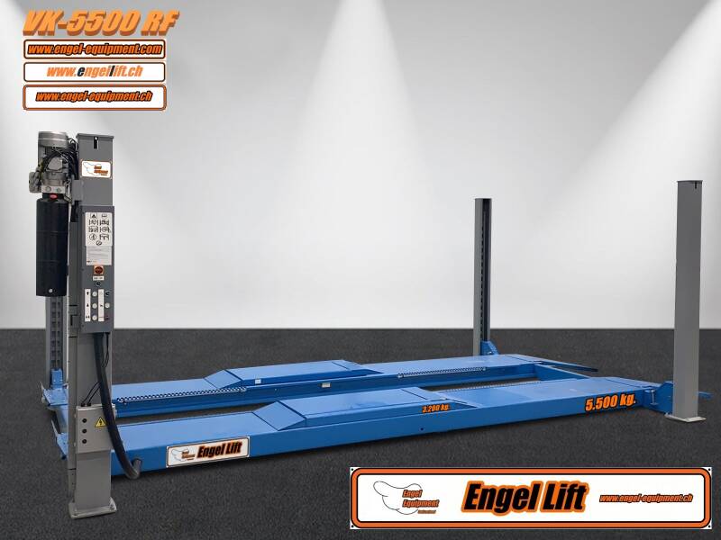 Engellift VK-5500 RF 4-Säulen Hebebühne mit Radfreihub