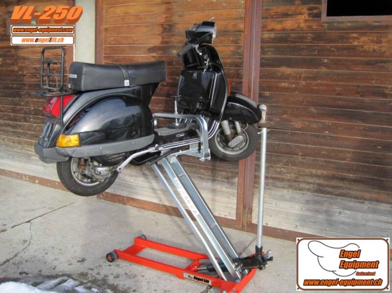 ENGELLIFT VL-250., CRIC SPÉCIAL VESPA, SCOOTER & SCOOTER, -350 KG. (2)