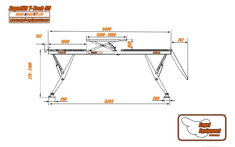 Engellift Y-Tech 55, Outlining-1