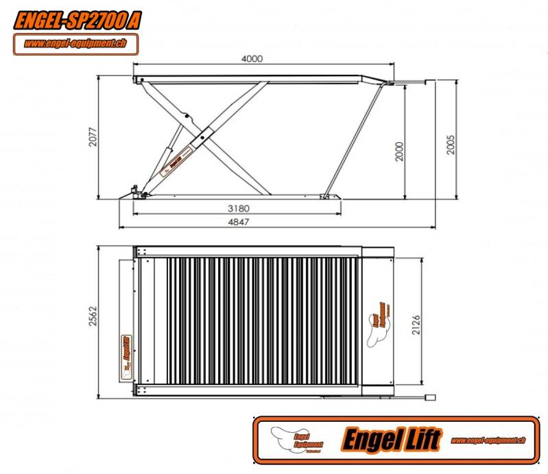 SP-2700 A : ÉLÉVATEUR DE PARKING À CISEAUX (9)