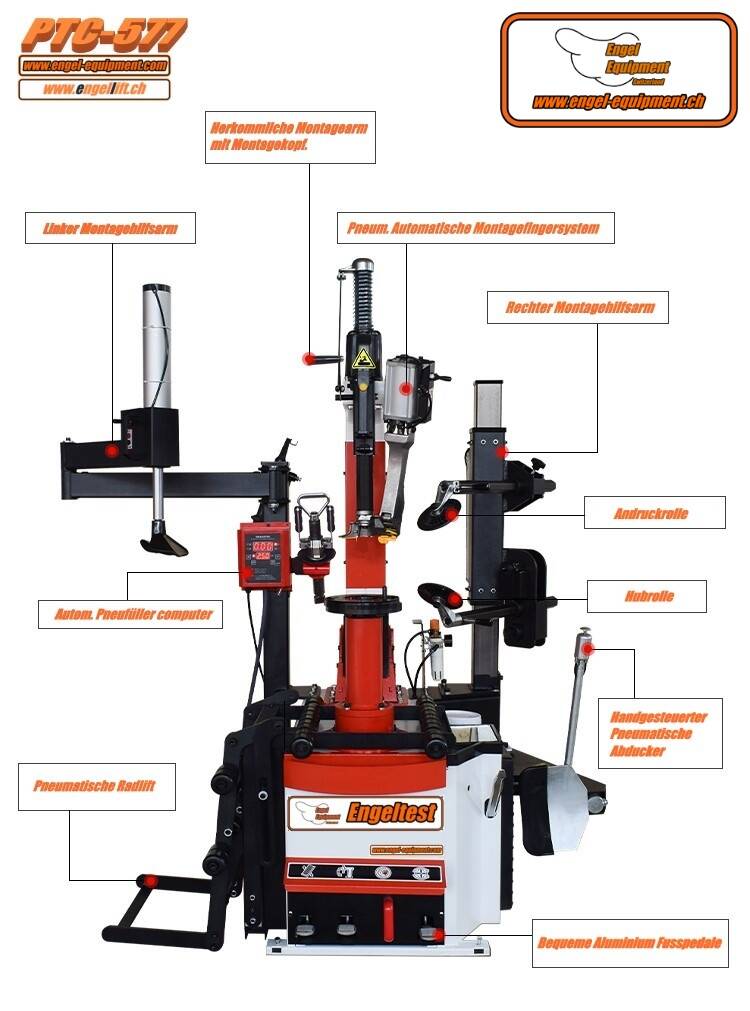 Engel-Equipment PTC-577 alle details gelistet 