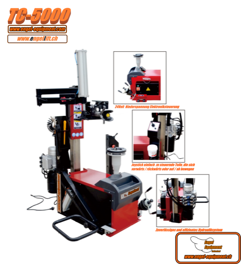 Engel-Equipment TC-5000 Seiteansicht.