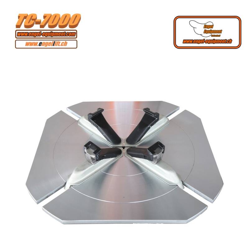 Engeltest TC-7000, Aufspanntisch.