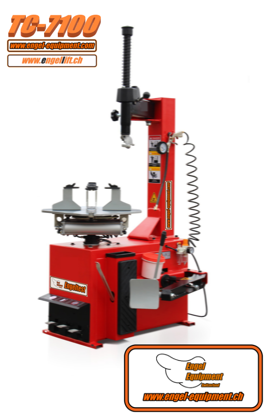 Engeltest TC-7100 Mototrrad & Quad Reifenwwechselmaschine 