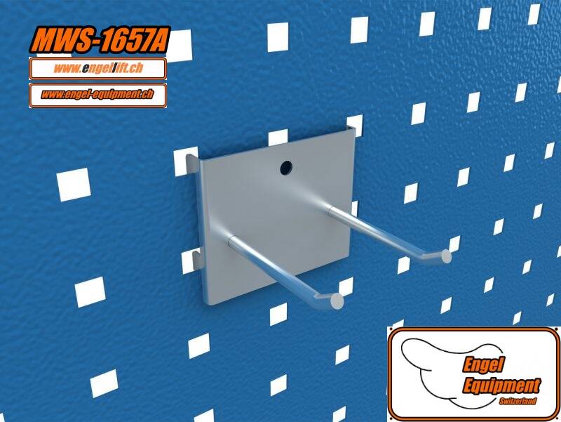 MWS-1657 Doppelhake L=80mm. (A)