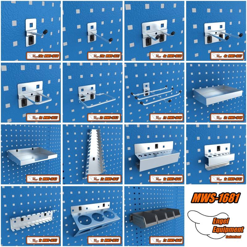 MWS-1681 Hakensortiment