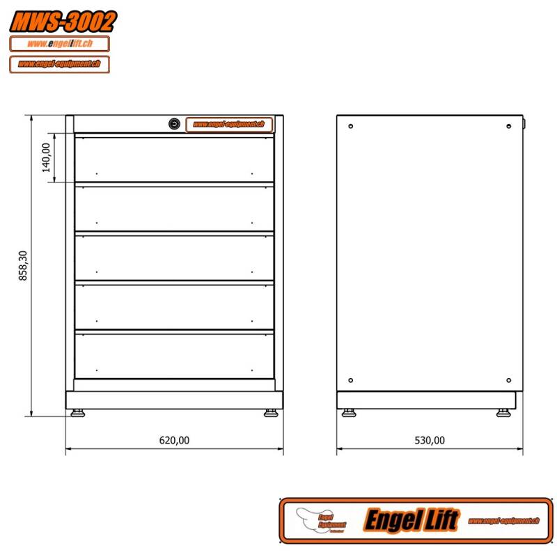 00000MWS-MWS-3002 5-Schubladen Basisschrank  (3)