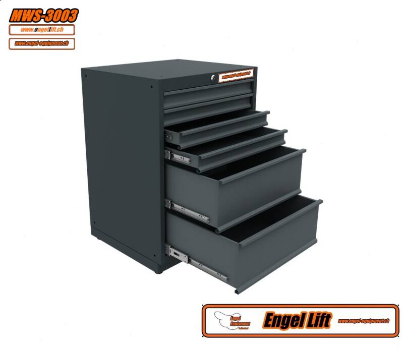 MWS-3003 6-Schublade Basisschrank