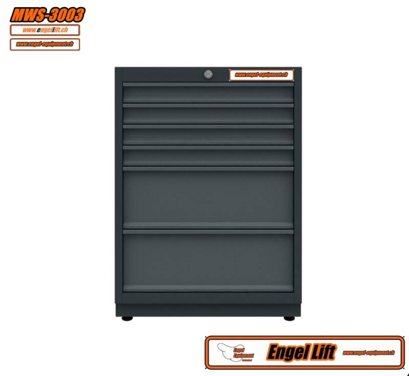 MWS-3003 6-Schublade Basisschrank (2)