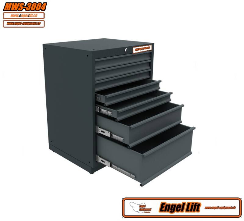 MWS-3004 7-Schublade Basisschrank 
