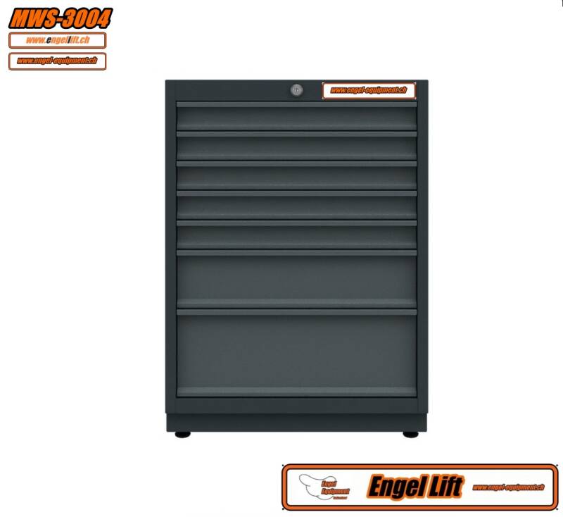 MWS-3004 7-Schublade Basisschrank (2)