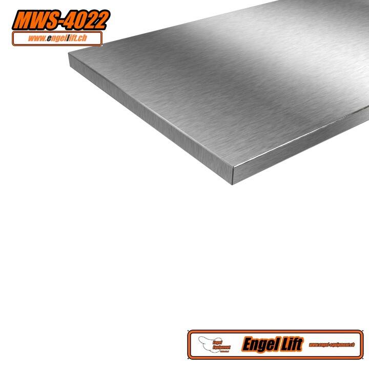 MWS-4022   ROSTFREISTAHL ARBEITSPLATTE, L=1860MM (2)