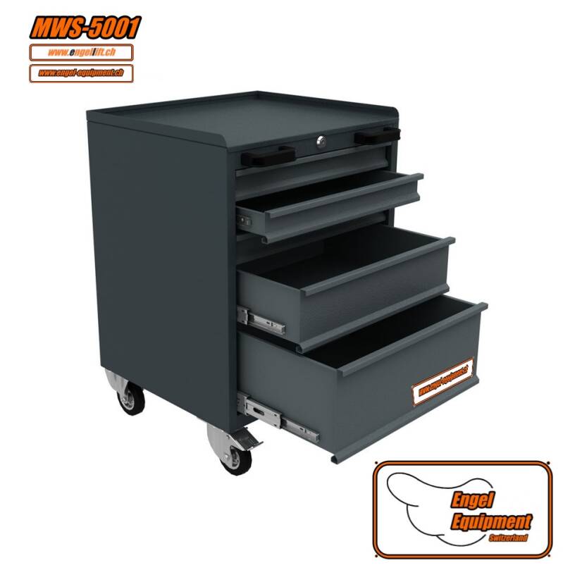 MWS-5001   WERKZEUGWAGEN, 5-SCHUBLADEN