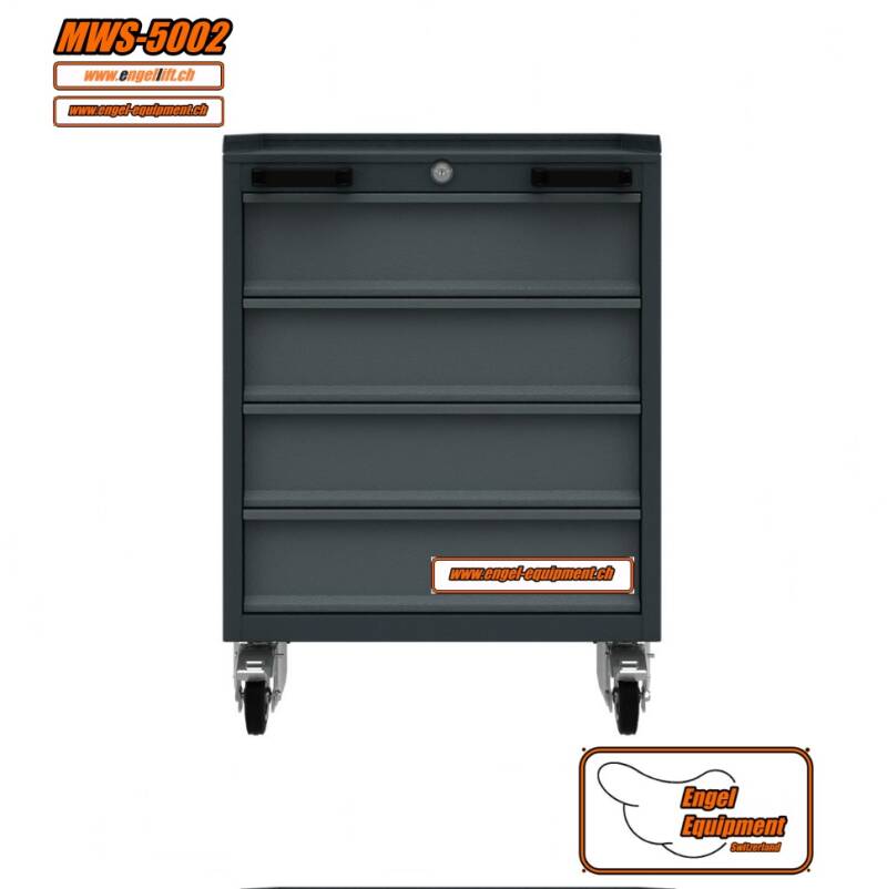  MWS-5002   WERKZEUGWAGEN, 4-SCHUBLADEN (2)