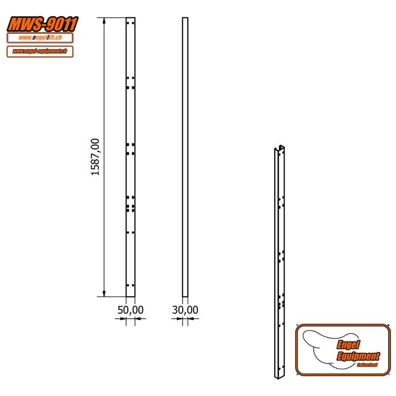 MWS-9011   VERBINDUNG STÄNDER H.1587 (3)