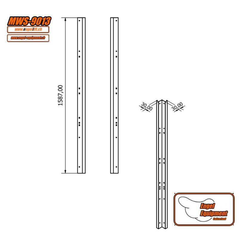 MWS-9013   ECK VERBINDUNG STÄNDER H.1587 (3)