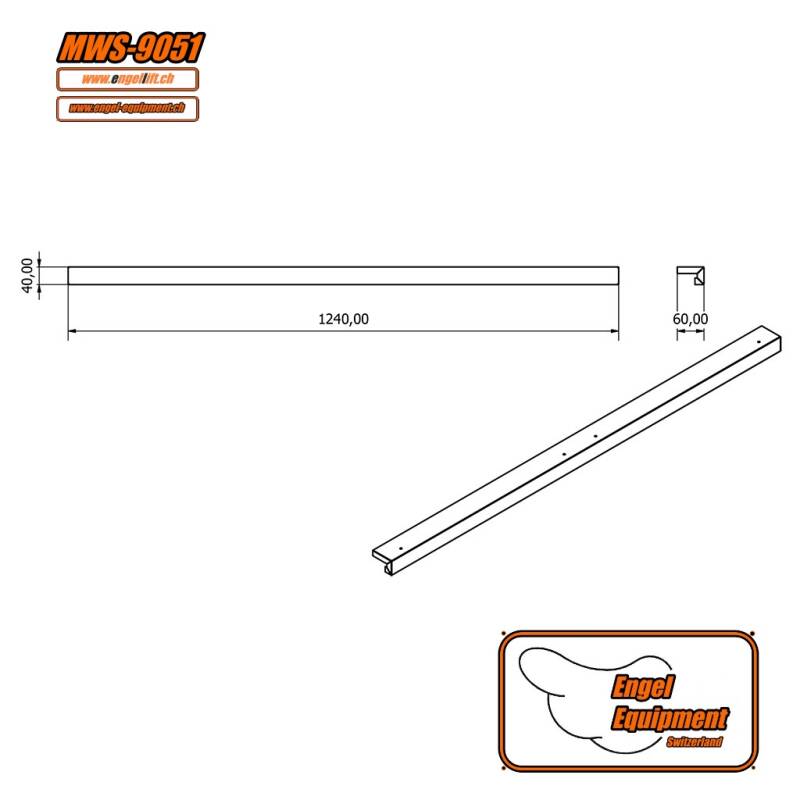 MWS-9051   BELEUCHTUNG SCHUTZLEISTE L.1240 (3)