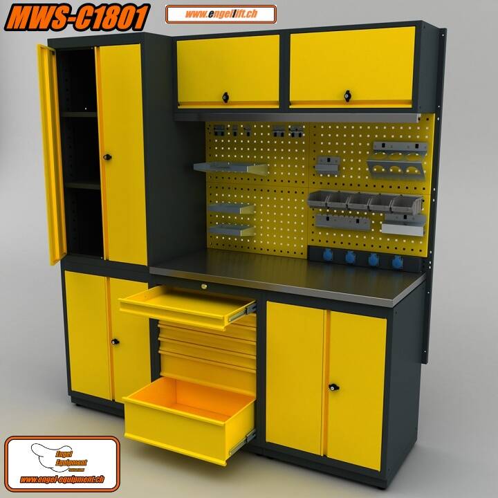 MWS-1801 6-Schränken Kombination (4)