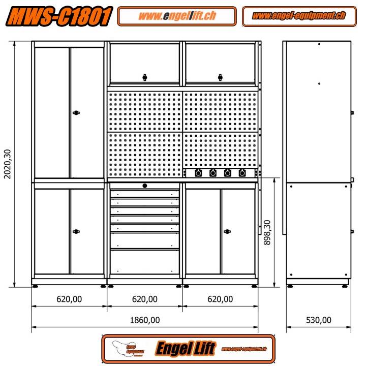 MWS-1801 6-Schränken Kombination (5)