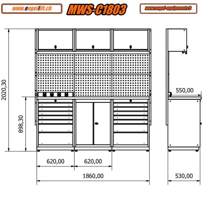 MWS-1803 6-Schränken Kombination (5)