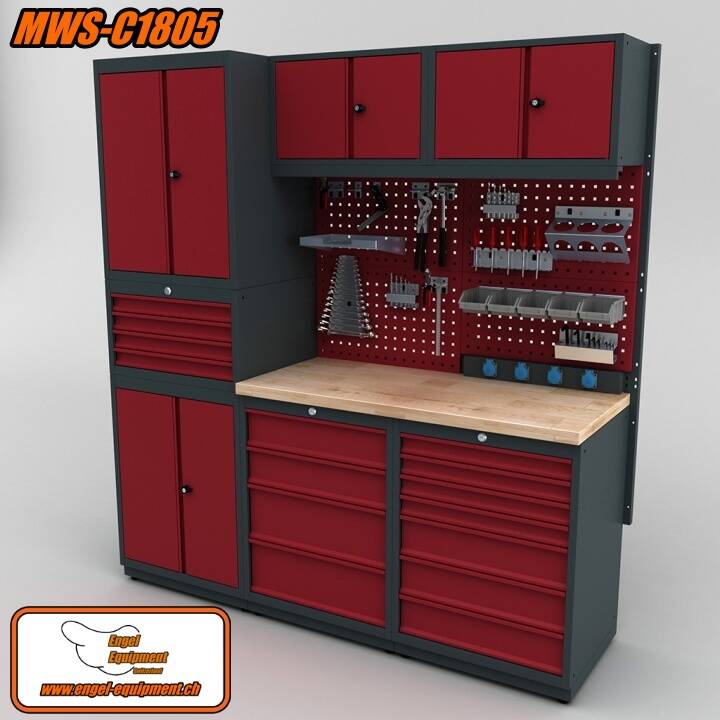 MWS-1805 6-Schränken Kombination (6)