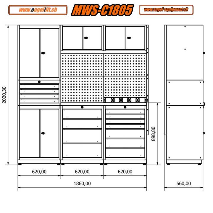 MWS-1805 6-Schränken Kombination (7)