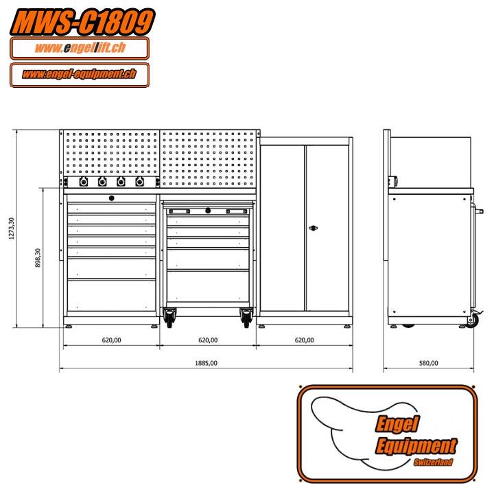 MWS-1809 3-Schränken Kombination (7)