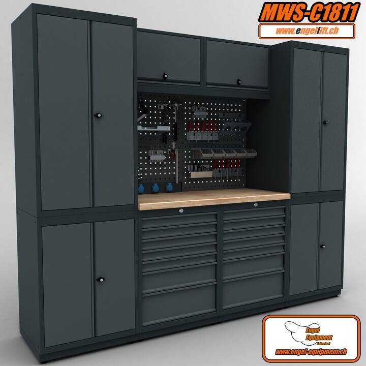 MWS-1811 8-Schränken Kombination (2)