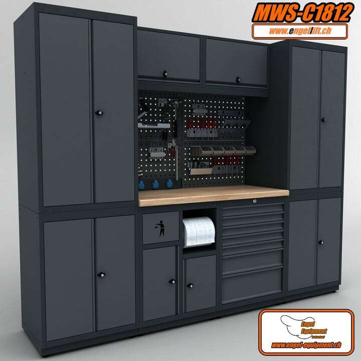MWS-1812 8-Schränken Kombination (2)