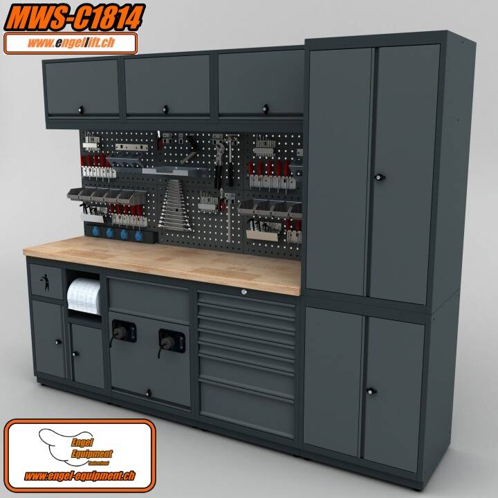 MWS-C1814 8-Schränken Kombination (3)