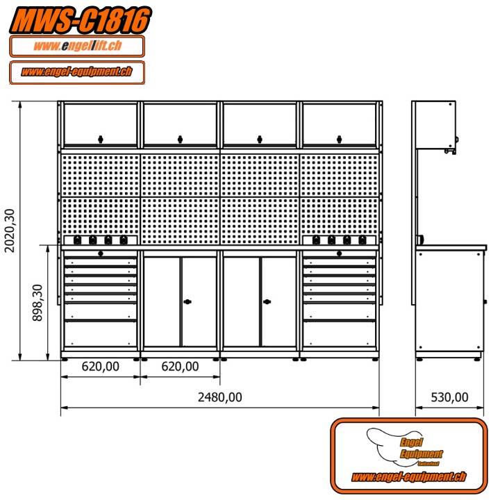 MWS-1816 8-Schränken Kombination (7)