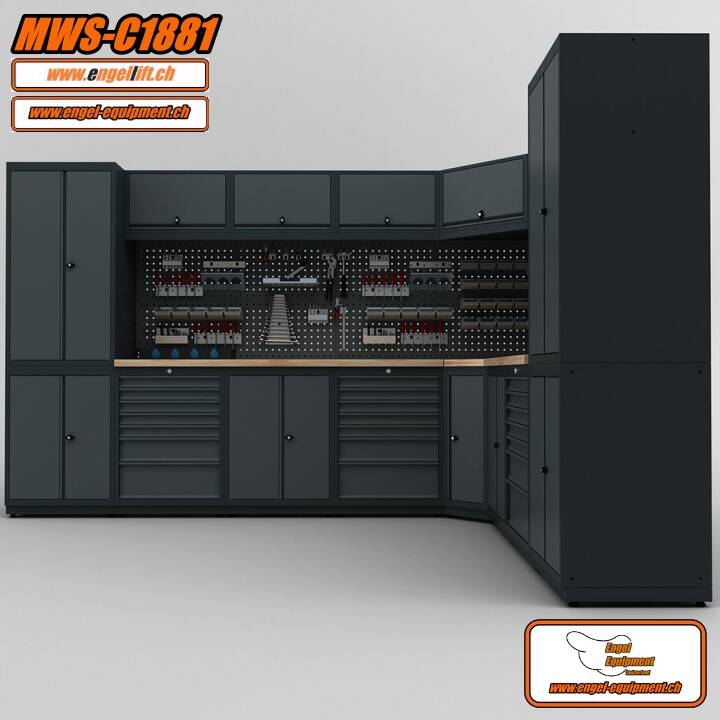 MWS-C1881 16-Schränkenkombination (2)
