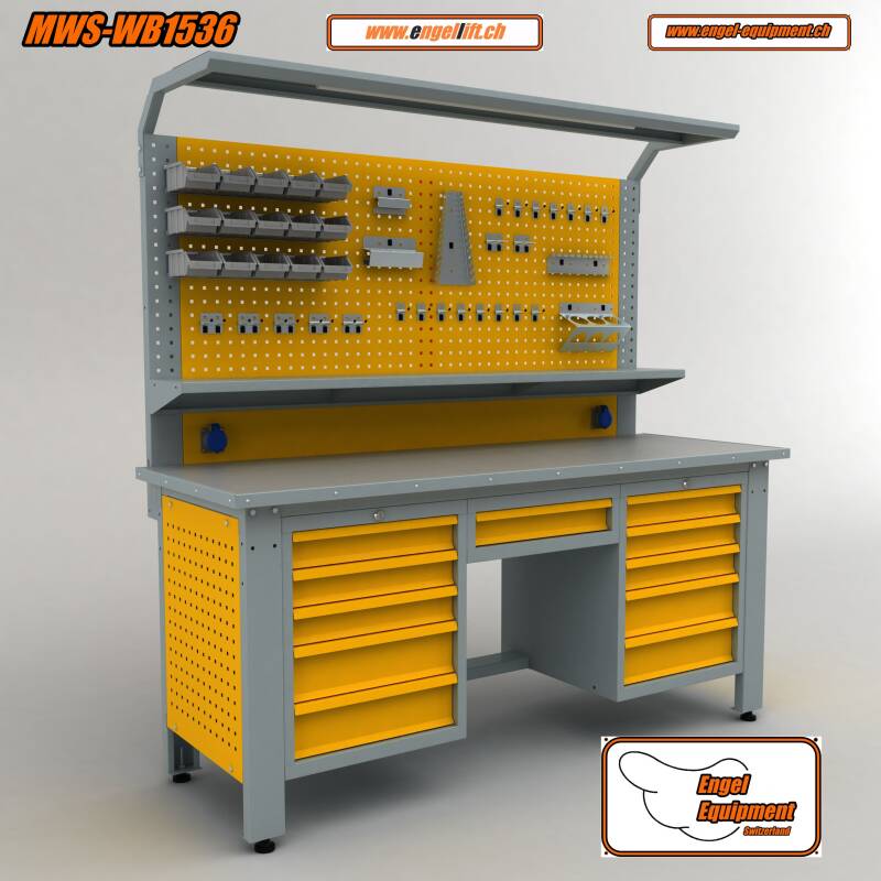 MWS-WB1536     WERKBANK ZUSAMMENSETZUNG