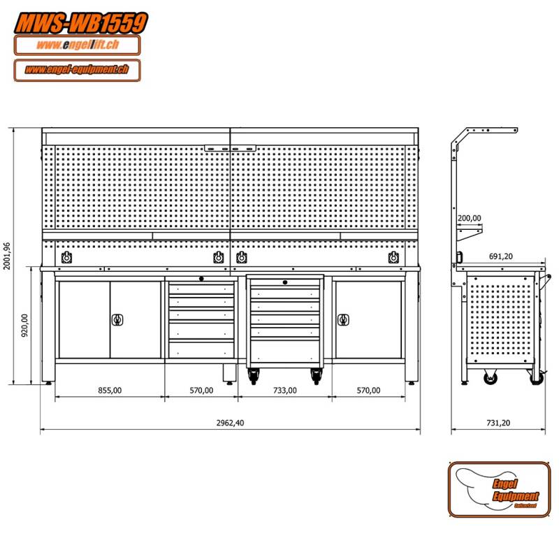 MWS-WB1559 Zeichnung