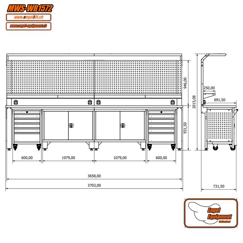 MWS-WB1572 Zeichnung