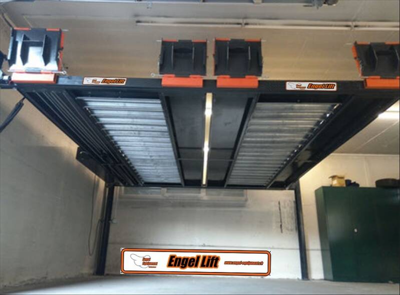 QUADROPARKER 2X2 50.200;  4-SÄULEN DOPPEL PARKHEBEBÜHNE (5.000KG.) -1