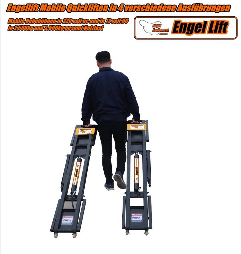 QUICKLIFT 3500S ; ELÉVATEUR MOBILE QUICKLIFT 3500S -3 500KG., transport