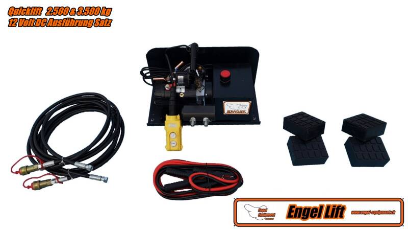 QUICKLIFT 3500S ; ELÉVATEUR MOBILE QUICKLIFT 3500S -3 500KG., 12 Volt