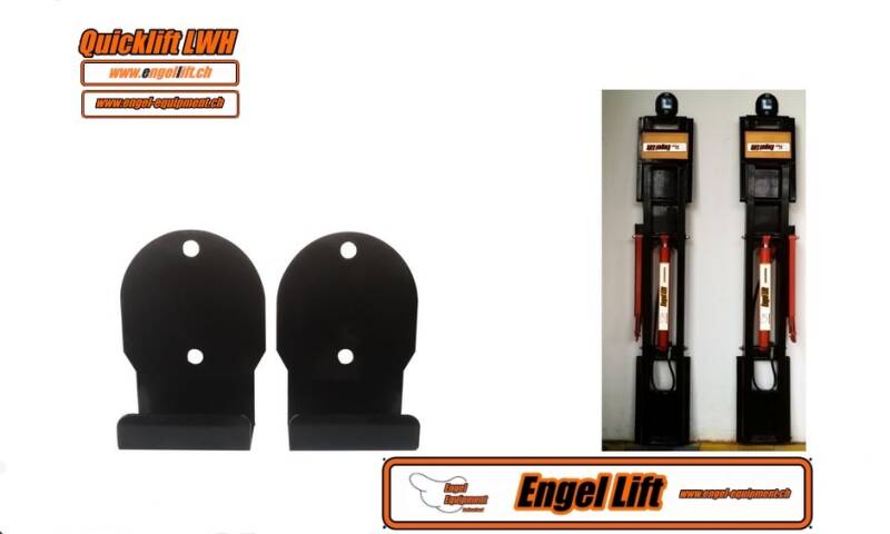 LHW ; ENSEMBLE DE SUPPORTS MURAUX.